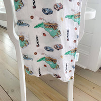 North Carolina Baby: Muslin Cotton Baby Swaddle*