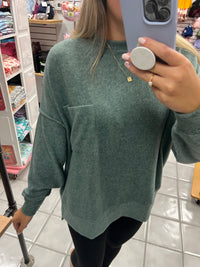 Z Drop Shoulder Top