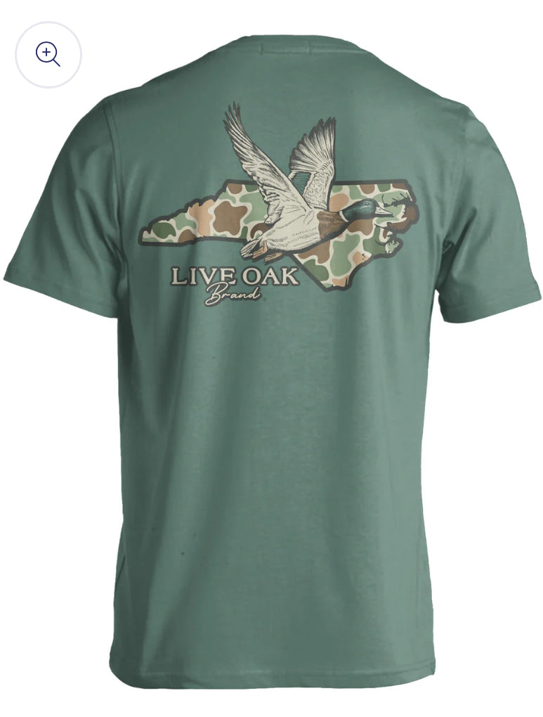 NC Mallard Camo SS Tshirt