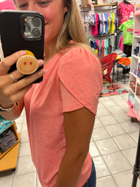 Petal Sleeve Top*