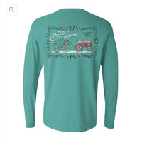SFC Merry Christmas Farm LS Tshirt