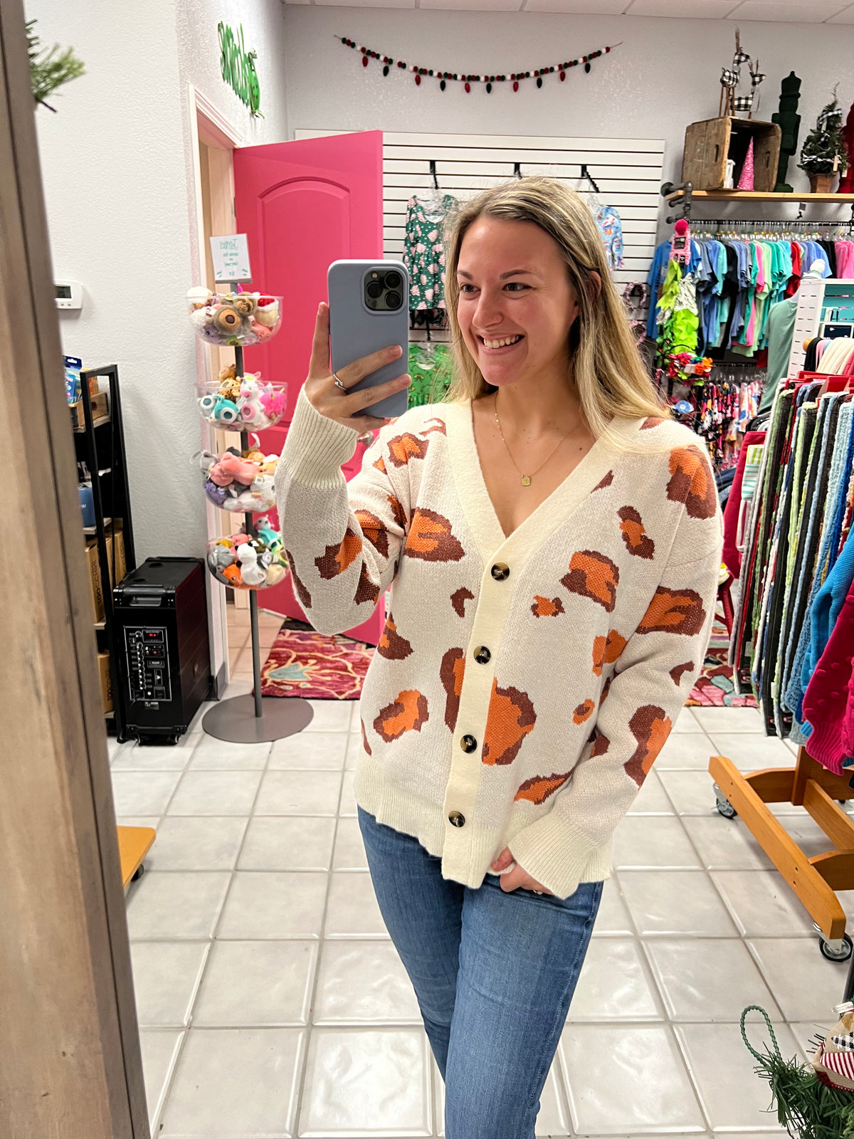 Cheetah Cardigan*
