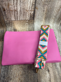 Big Wristlet Crossbody with 3 Compartment*