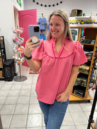 Peony Puff Sleeve Top