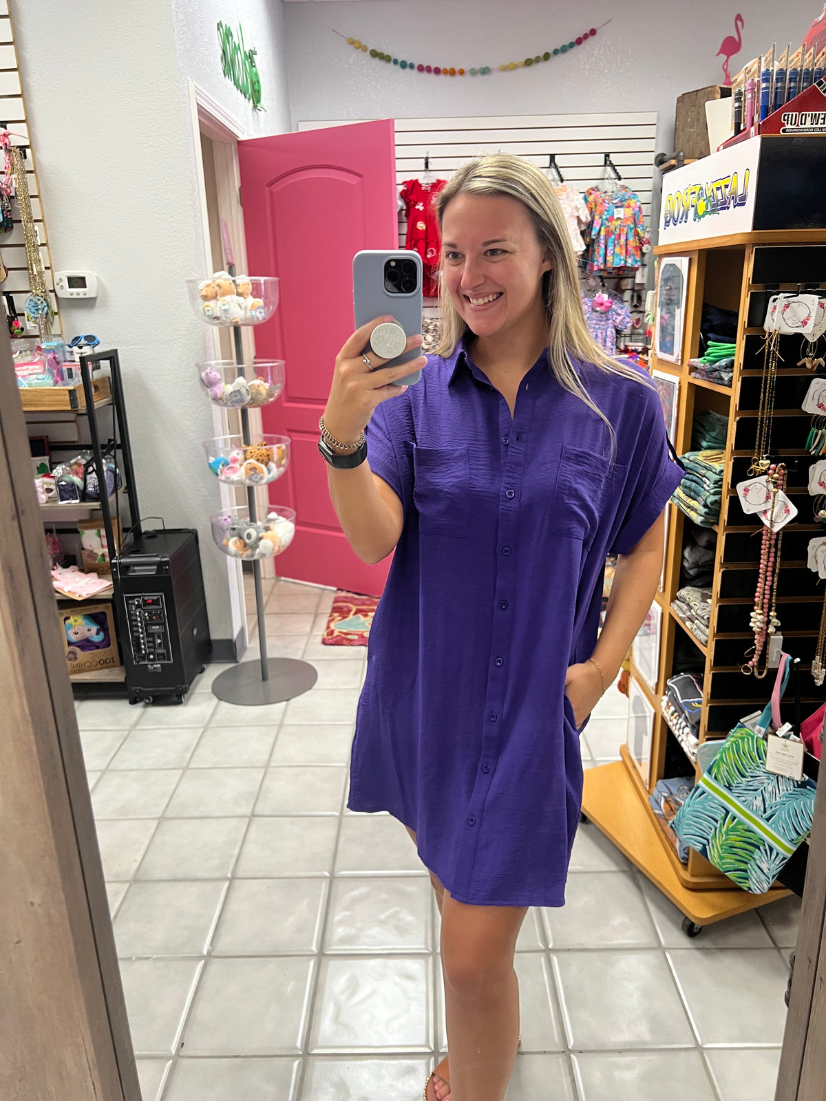 Everyday Button Up Dress