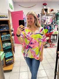 Tropical Leaf Top*