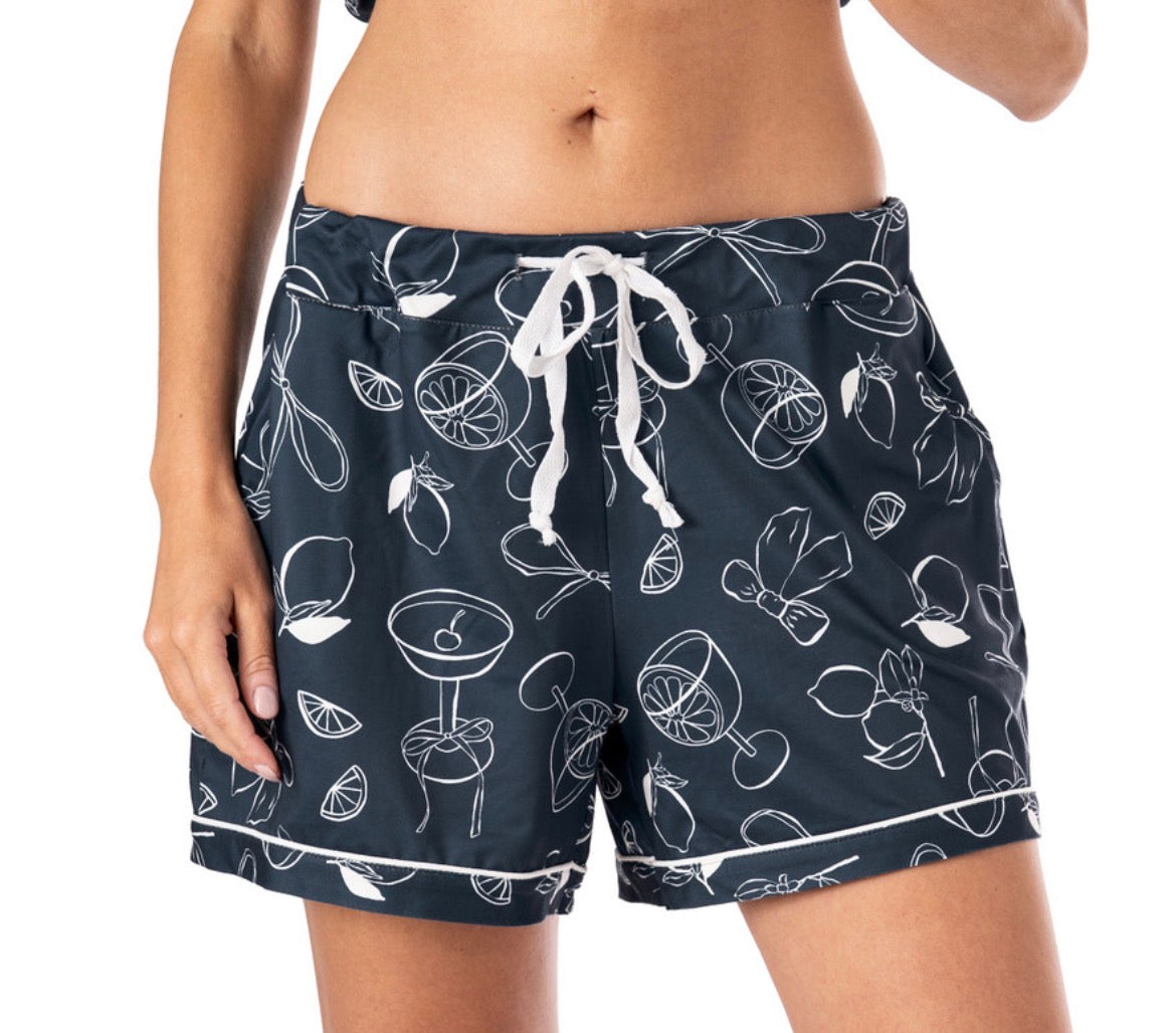 Hello Mello Breezy Pajama Shorts