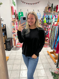 Z Front Seam Sweater