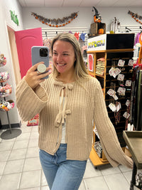Bow Cardigan