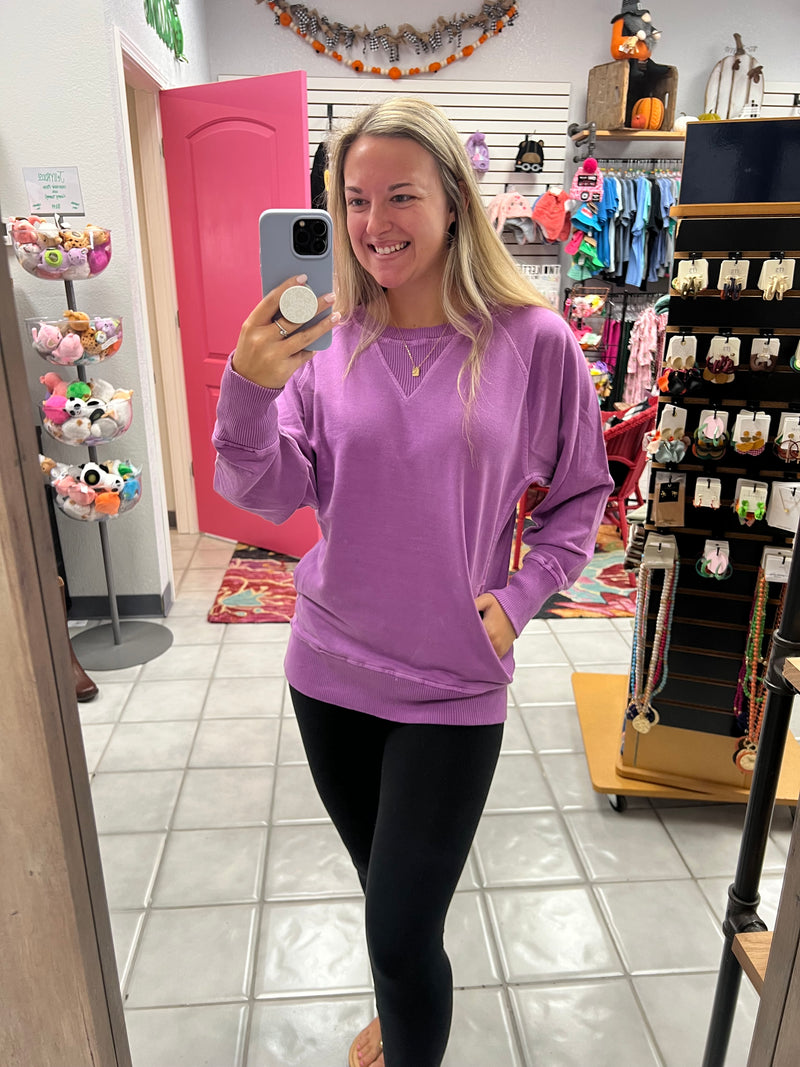 French Terry Pullover