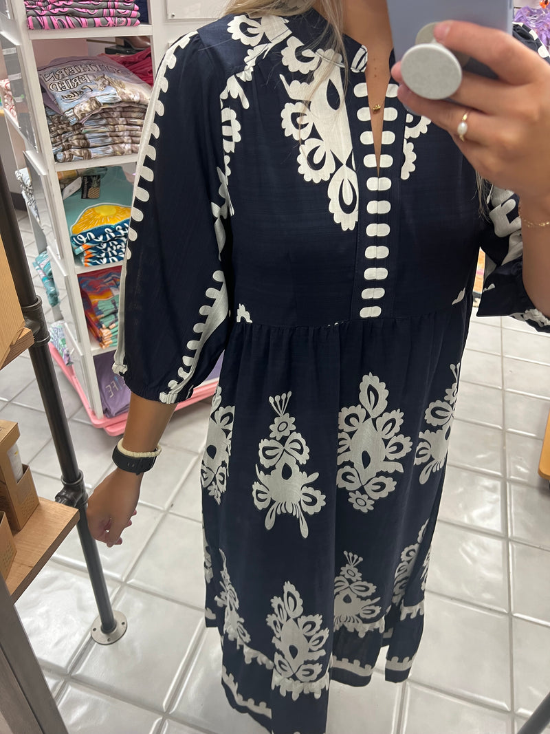Navy Midi