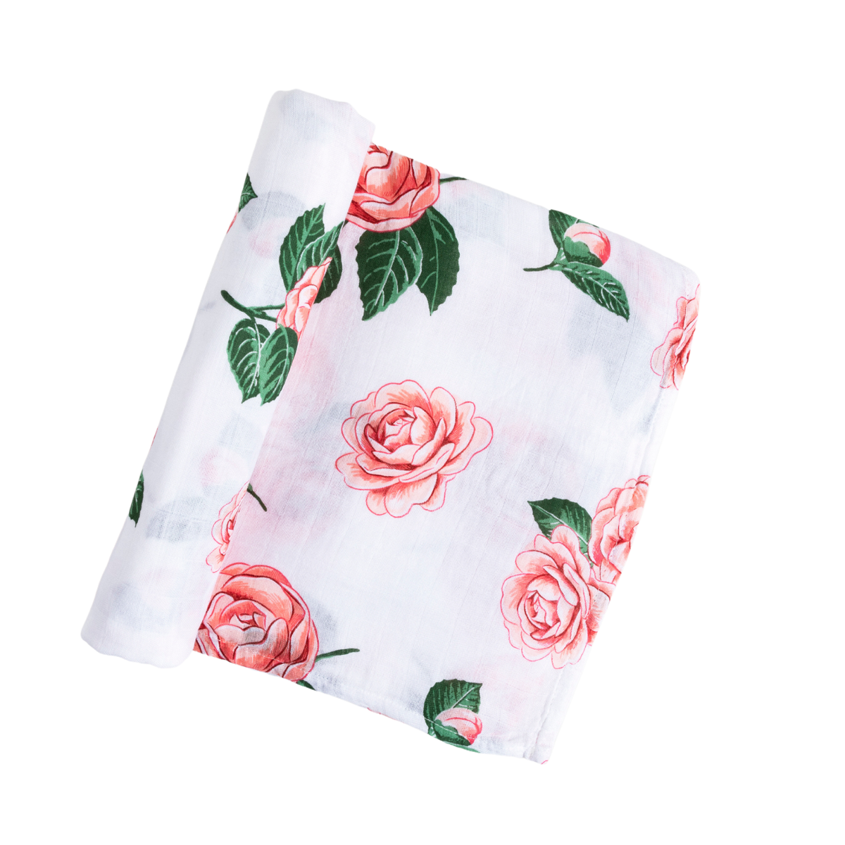 Camellia Baby 2-in-1 Burp Cloth and Bib (Floral)*