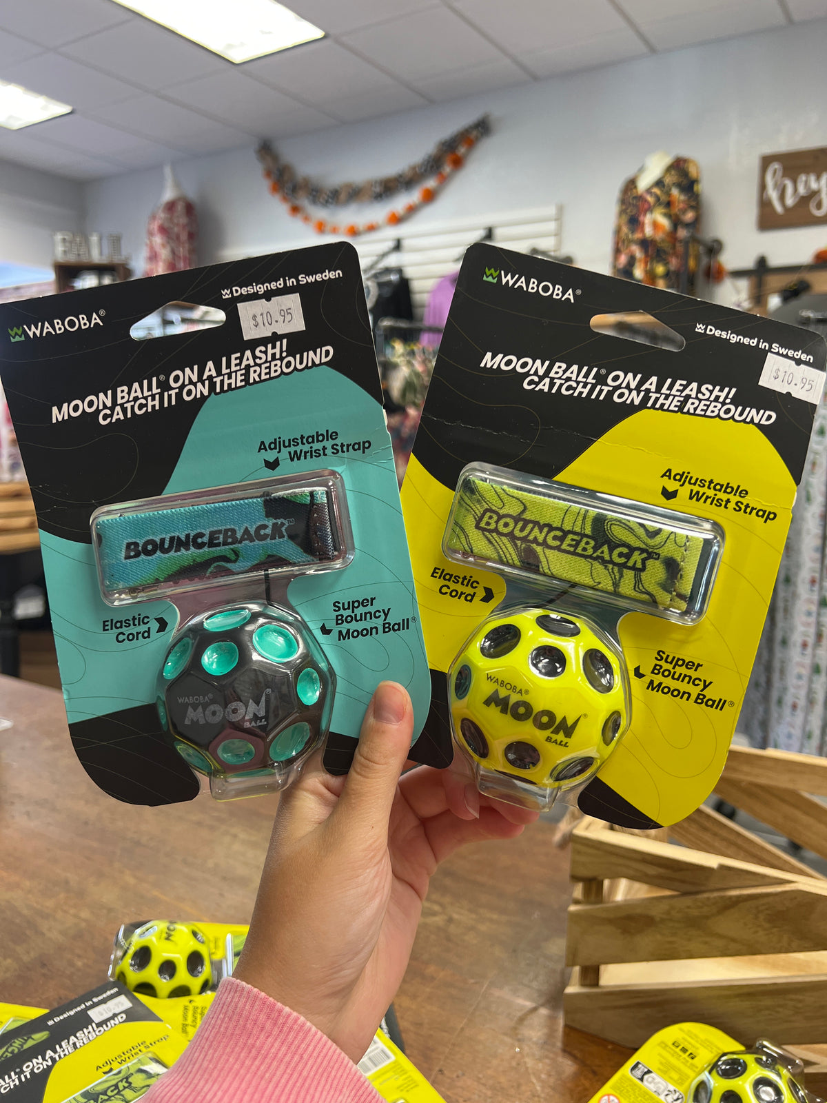 Moon Ball on a Leash