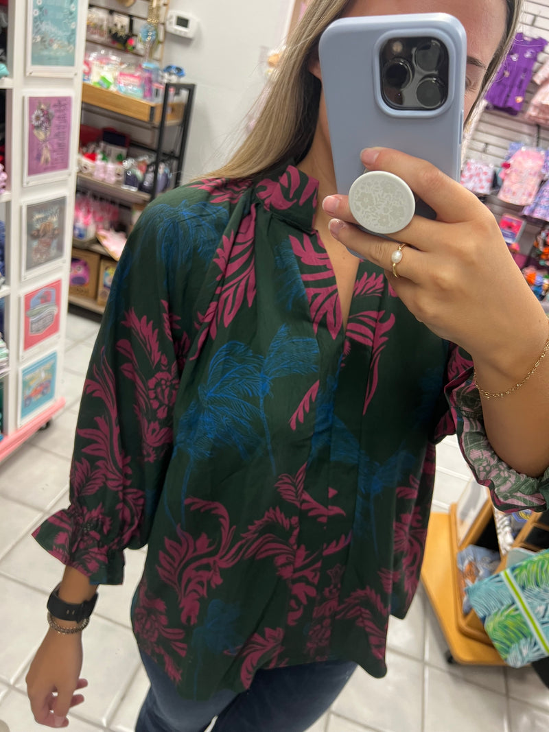 Fall Florals Top