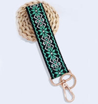 Z Weave Wristlet Key Chain