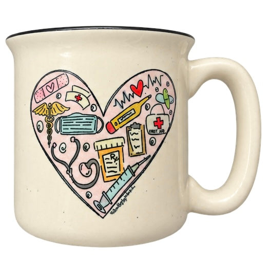Healthcare Heart Mug