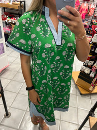 Green Mix Dress