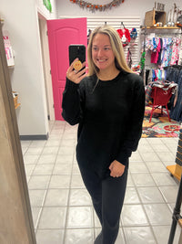Z Hi-Low Waffle Sweater*
