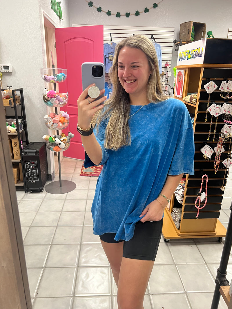 Z Washed Boyfriend Tee