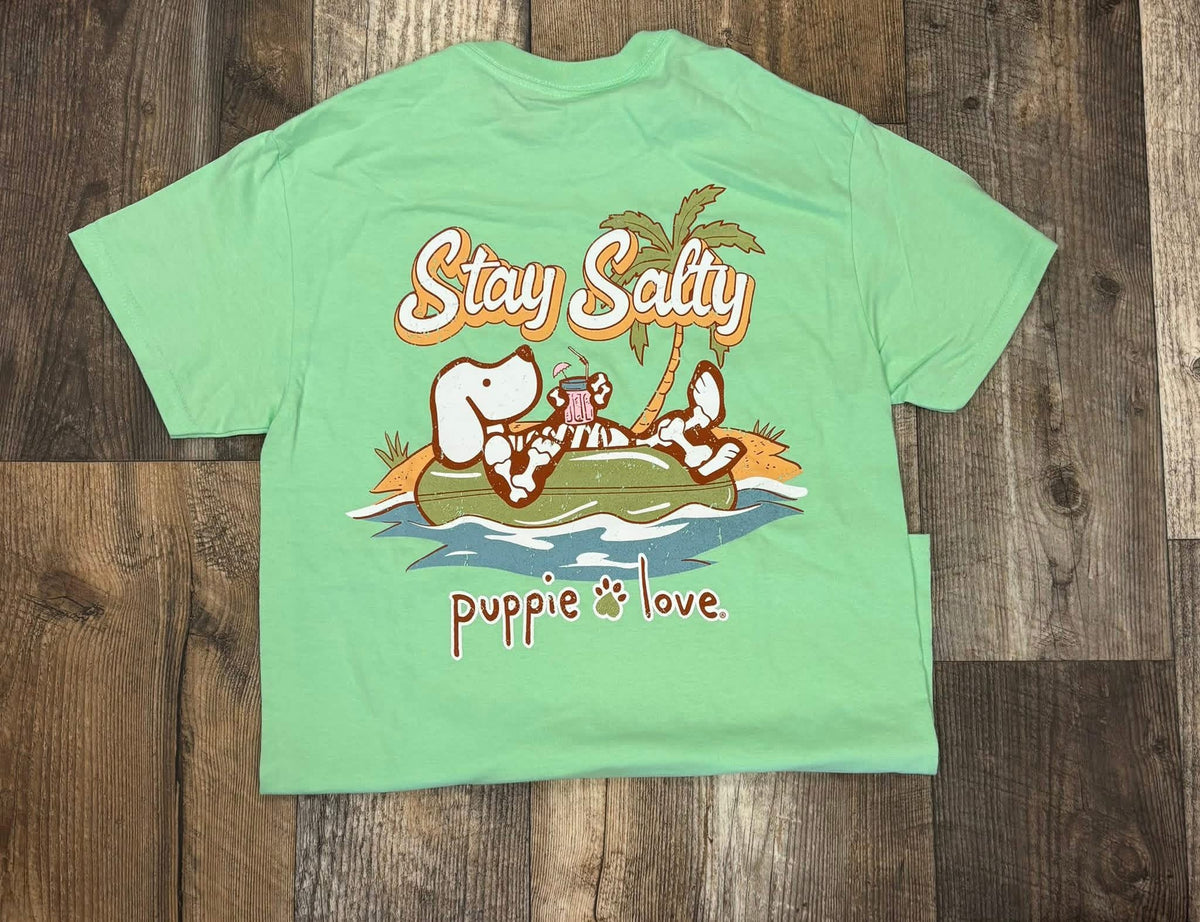 Puppie Love Stay Salty Skeleton SS