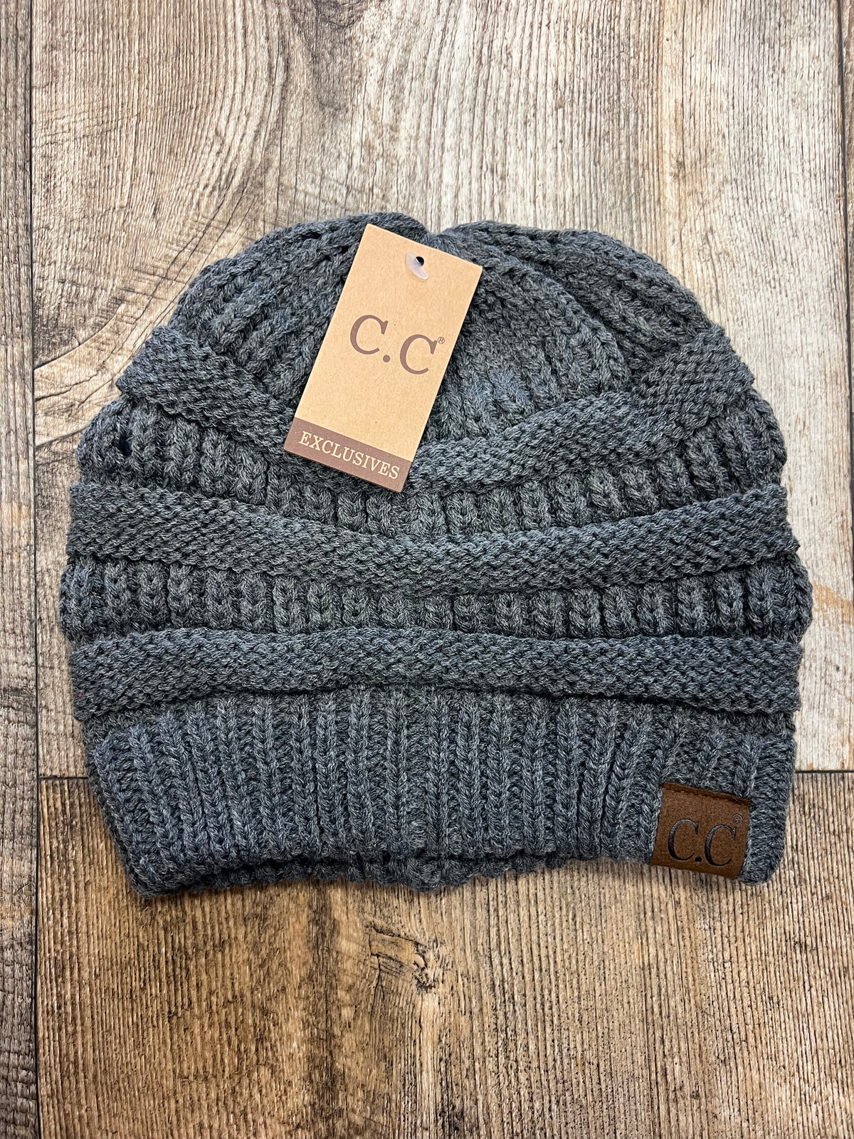 CC Solid Cable Beanie