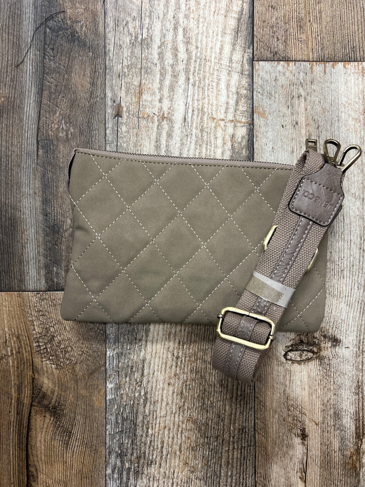 Big Wristlet Crossbody with 3 Compartment*