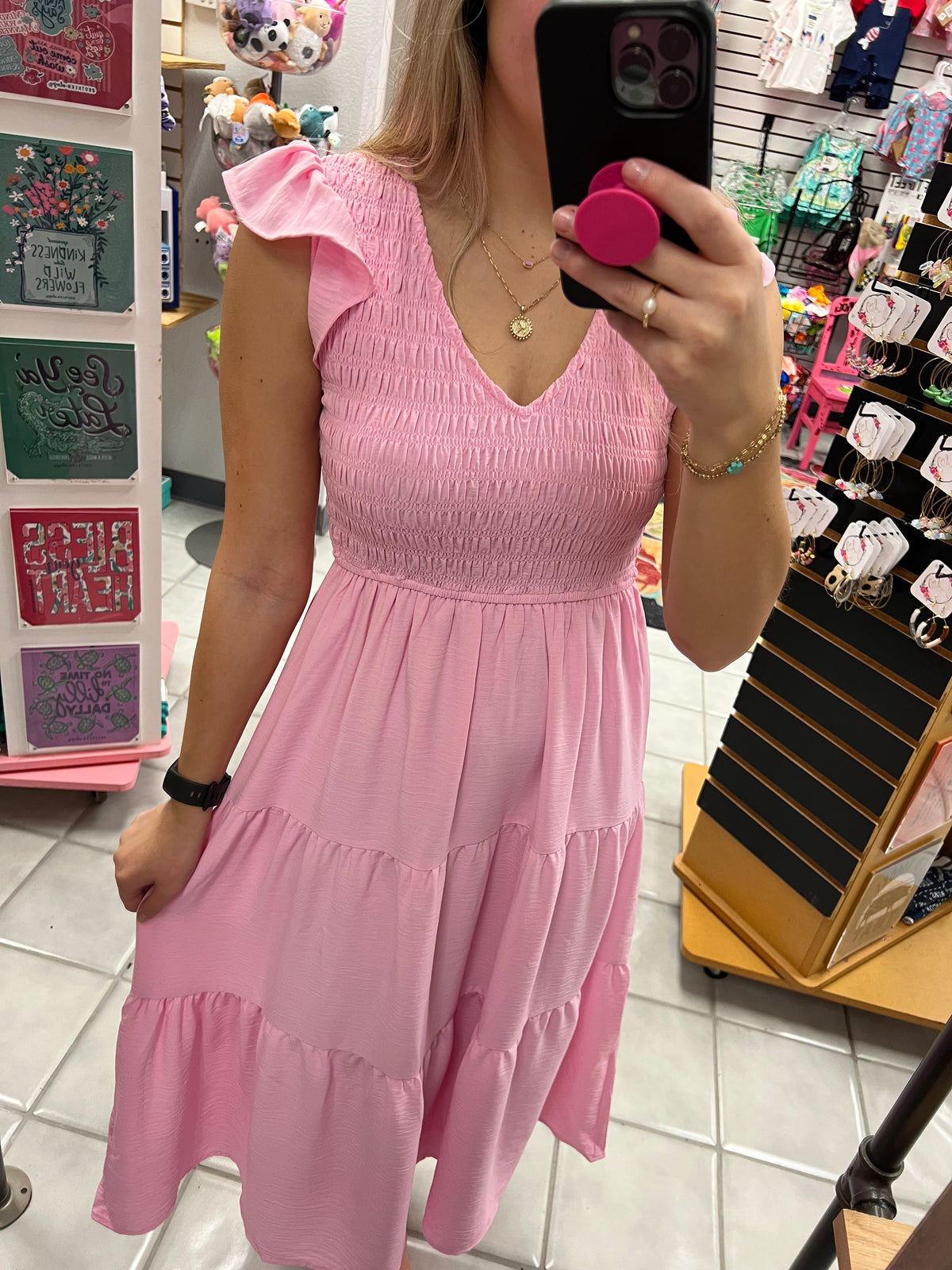 Flutter Sleeve Maxi