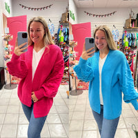 Pom Pom Cardigan*