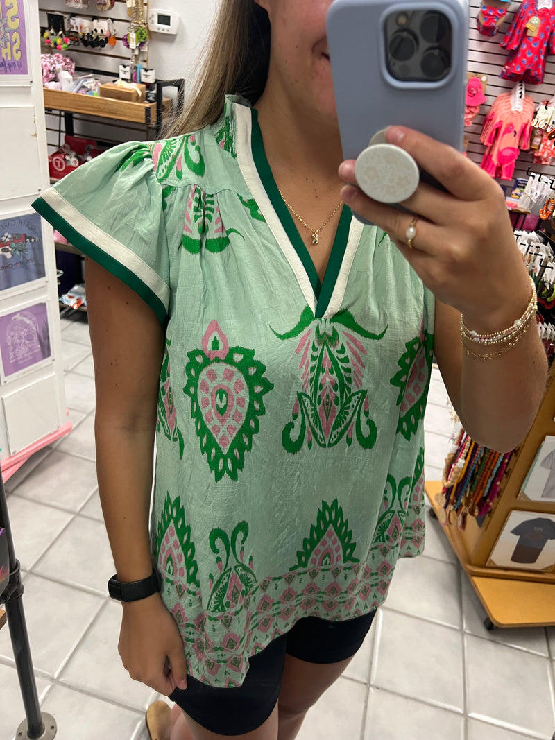 Island Green Top