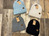 CC Solid Fuzzy Beanie
