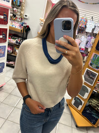 SS Cream Sweater