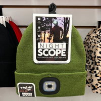 Night Scope Rechargeable LED Beanie*