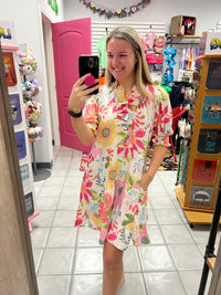 Peach Blossom Dress