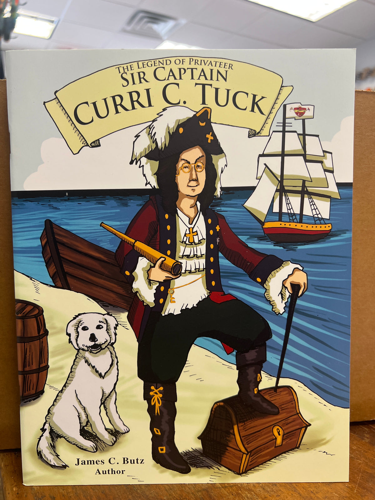 The Legend of Privateer Sir Captain Curri C. Tuck Book