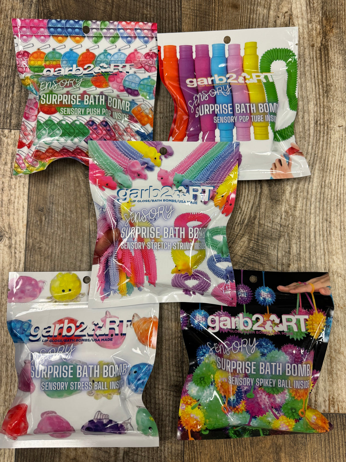 Sensory Surprise Bath Bombs*