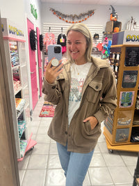 Oversized Fleece Shacket