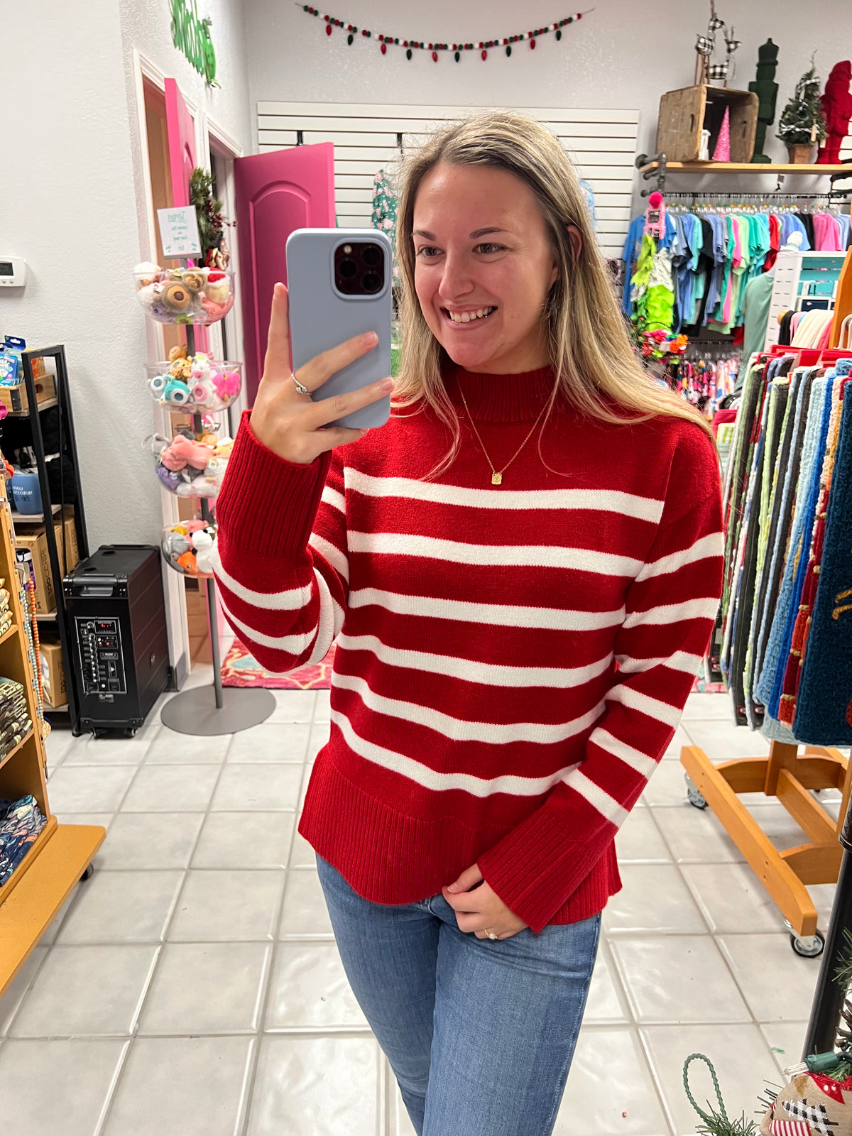 Z Striped Sweater