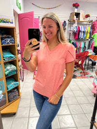 Petal Sleeve Top*