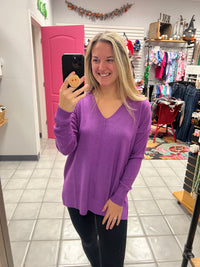 Z Front Seam Sweater*