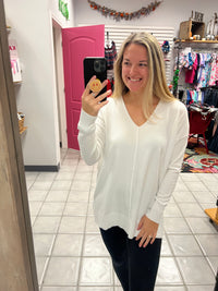 Z Front Seam Sweater*