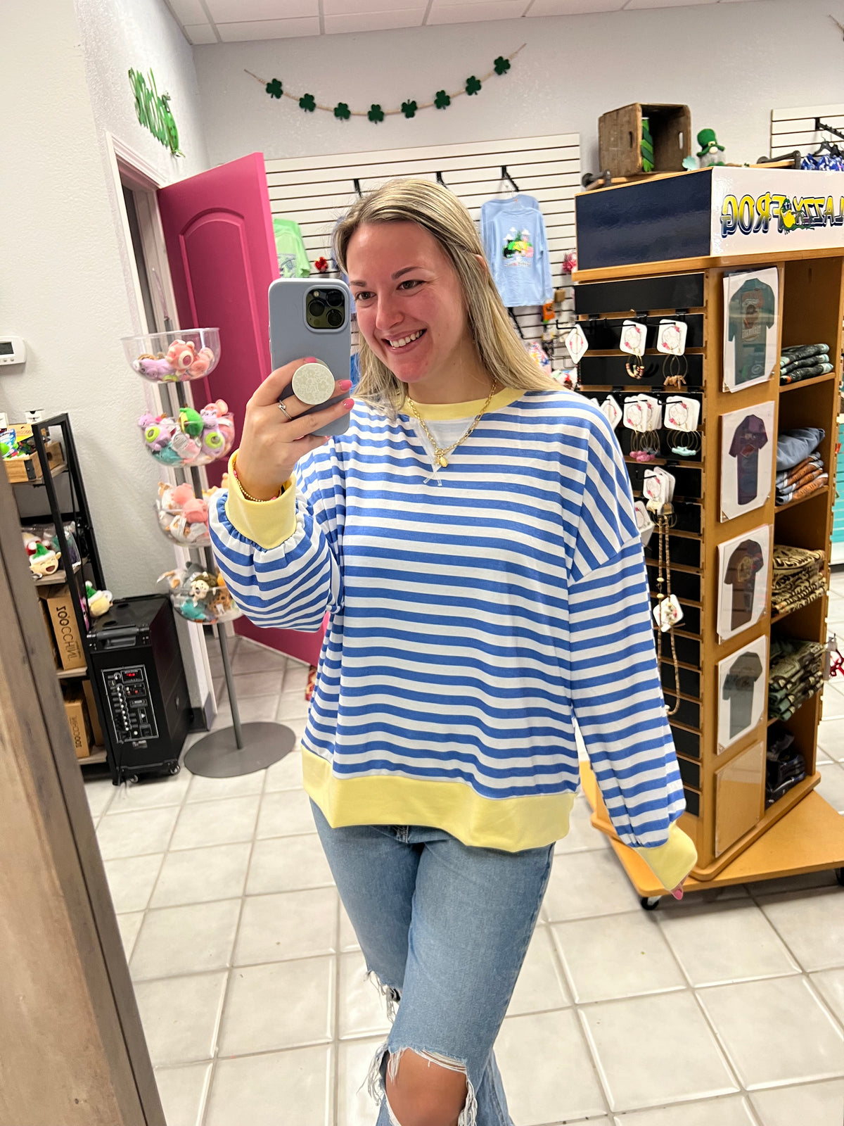 Stripe Season Top