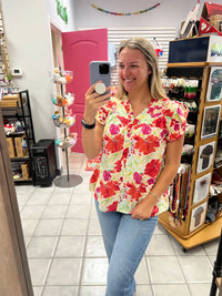Flower Picking Top