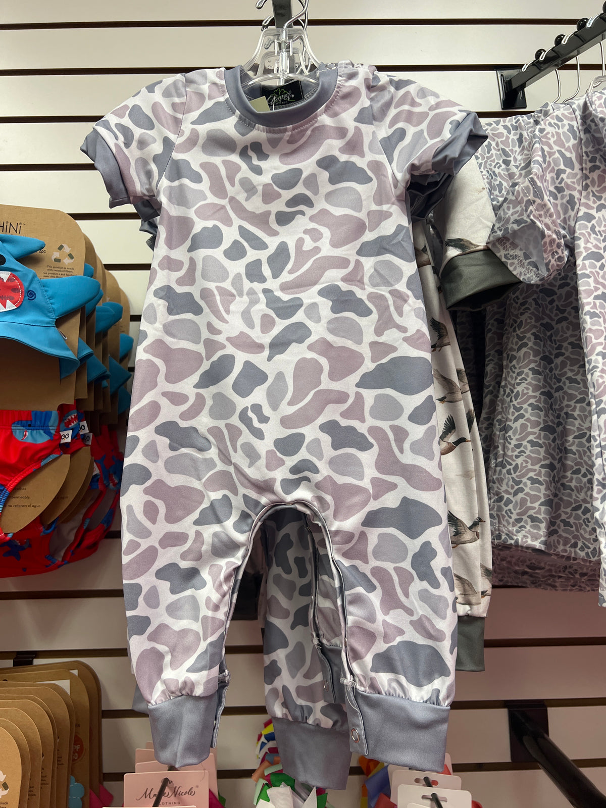 Camo Boy Romper