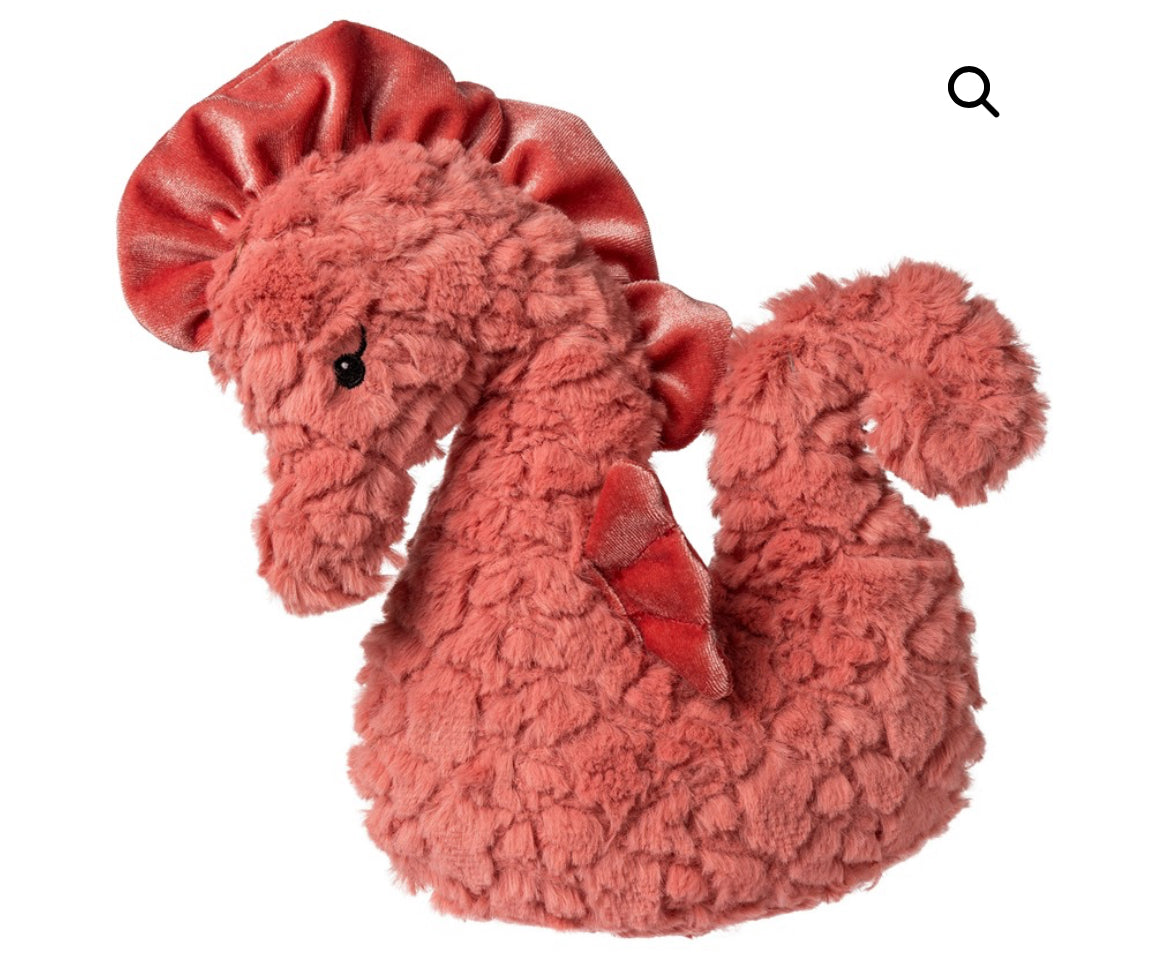 Coral Seahorse Stuffy