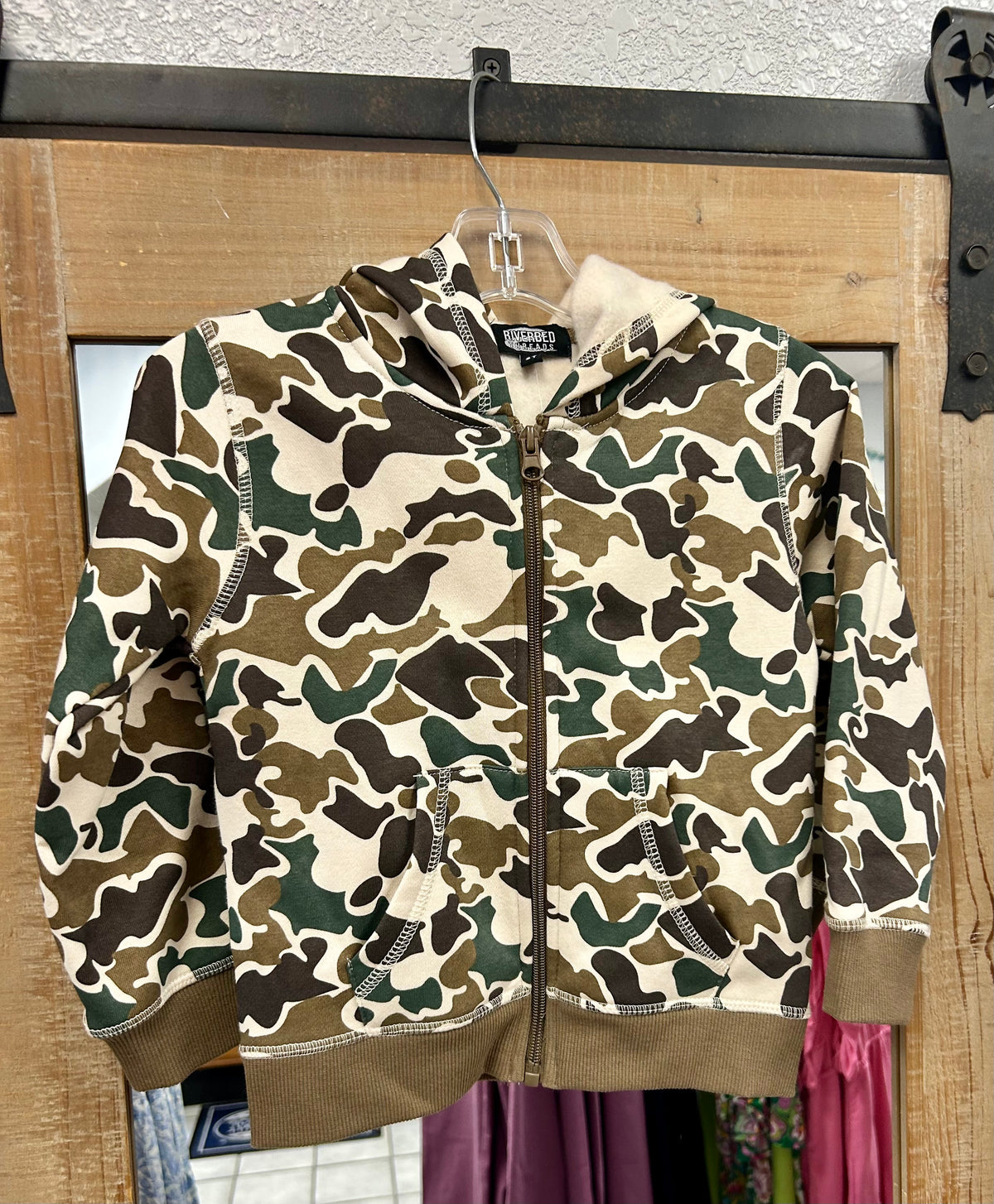 Riverbed Threads Camo Zip Up (Toddler)