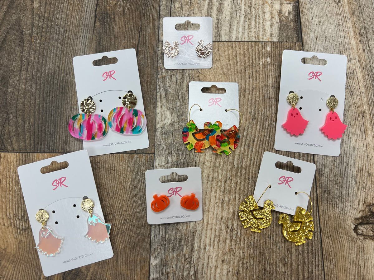 Fall Acrylic Earrings