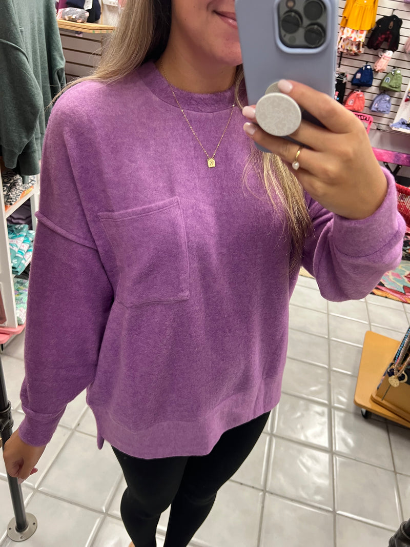 Z Drop Shoulder Top