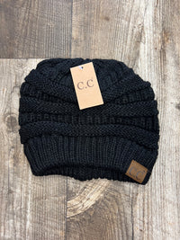 CC Solid Cable Beanie