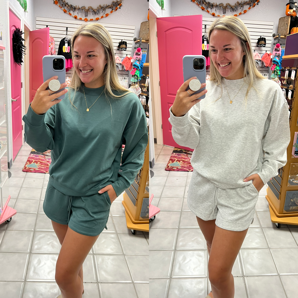 Z Scuba Pullover/ Shorts Set