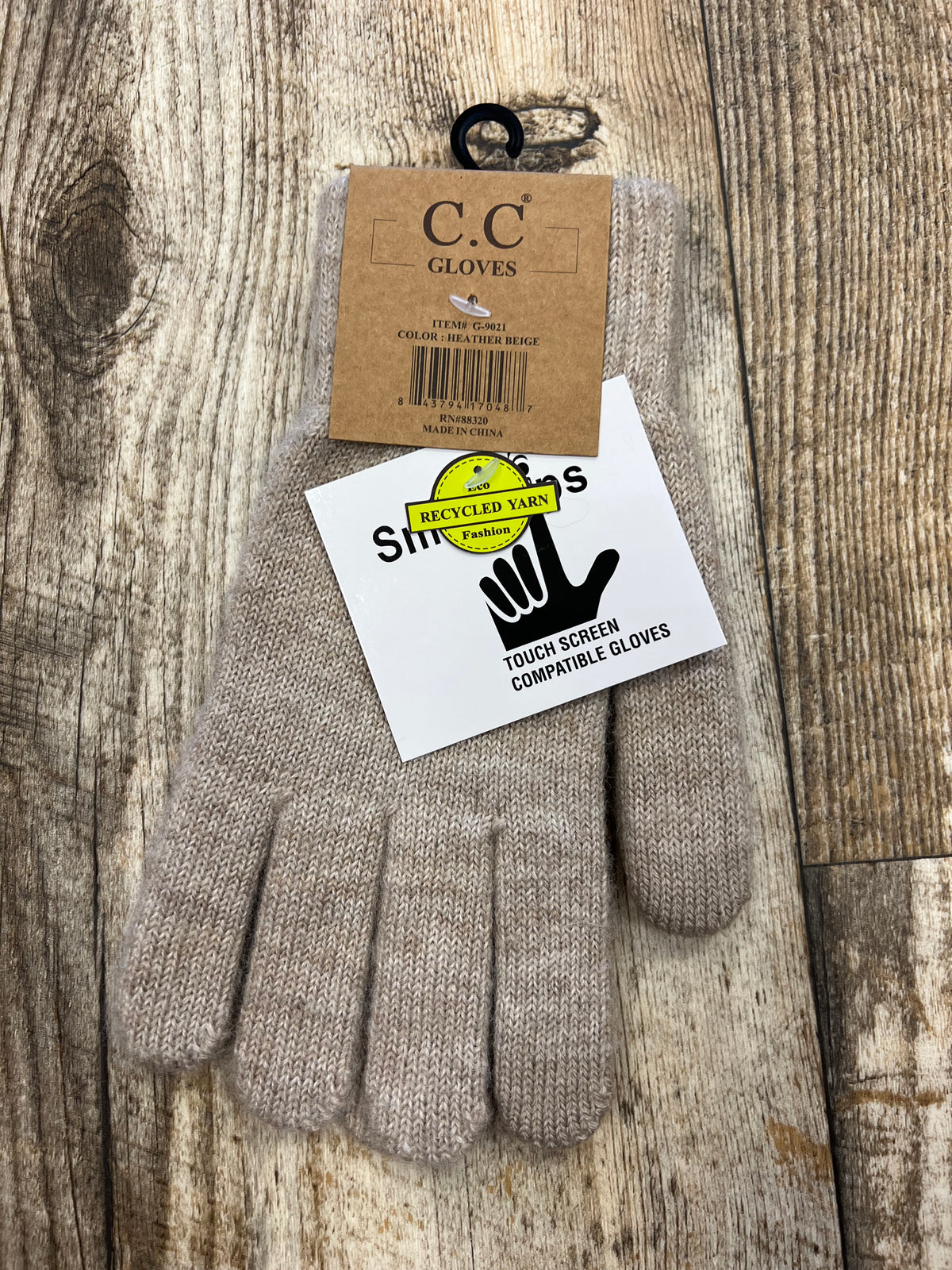 CC Heather Knit Gloves